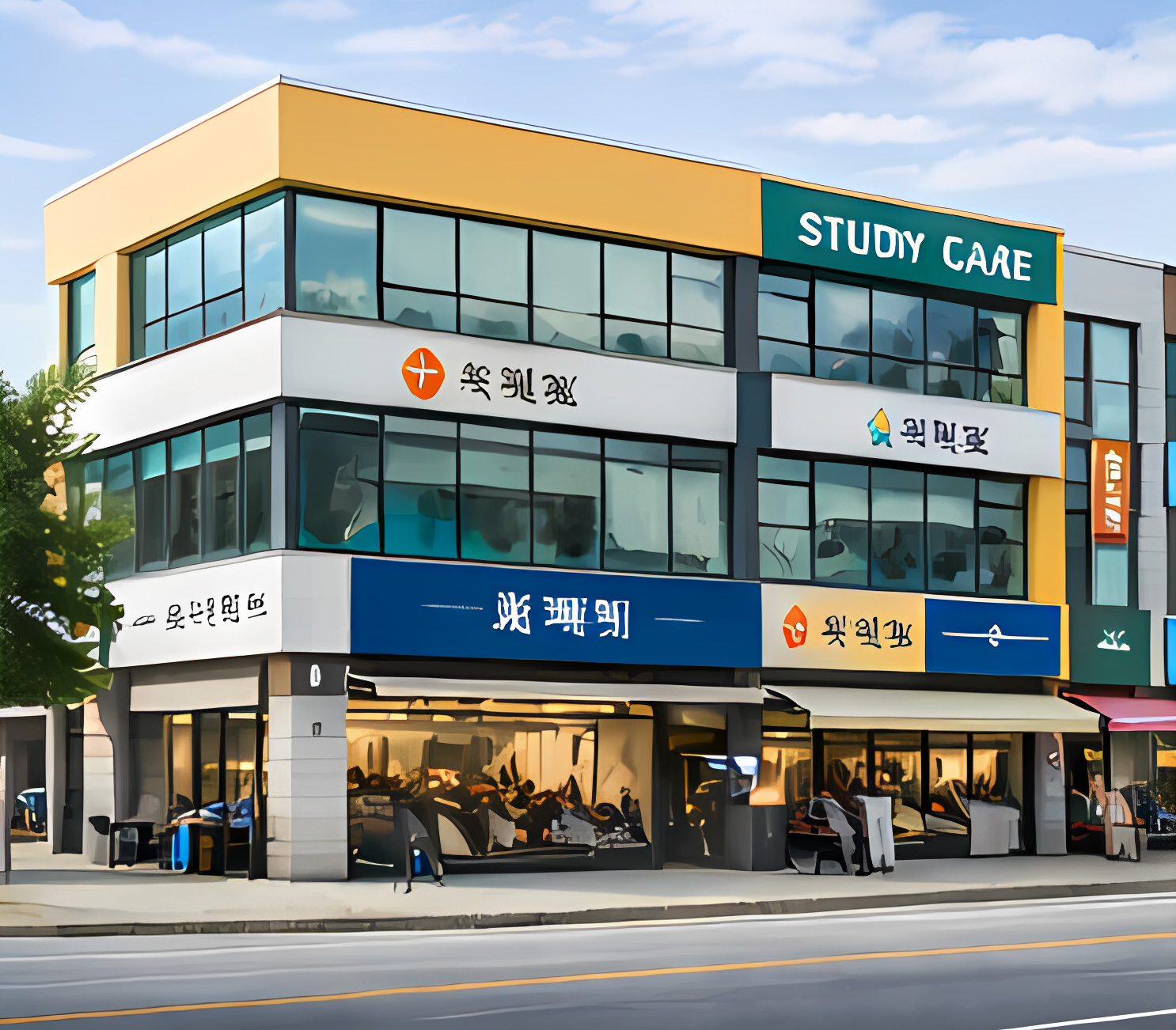 야당동 메인상권 건물 사진 2