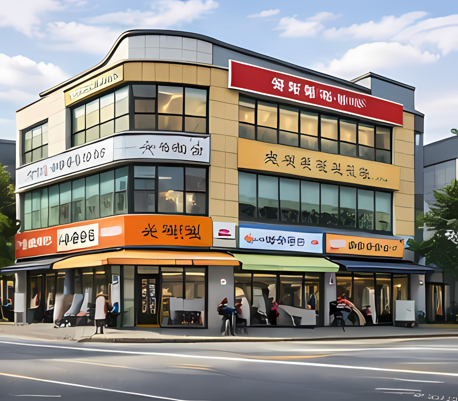다율동 대로변 사무실 사진 2