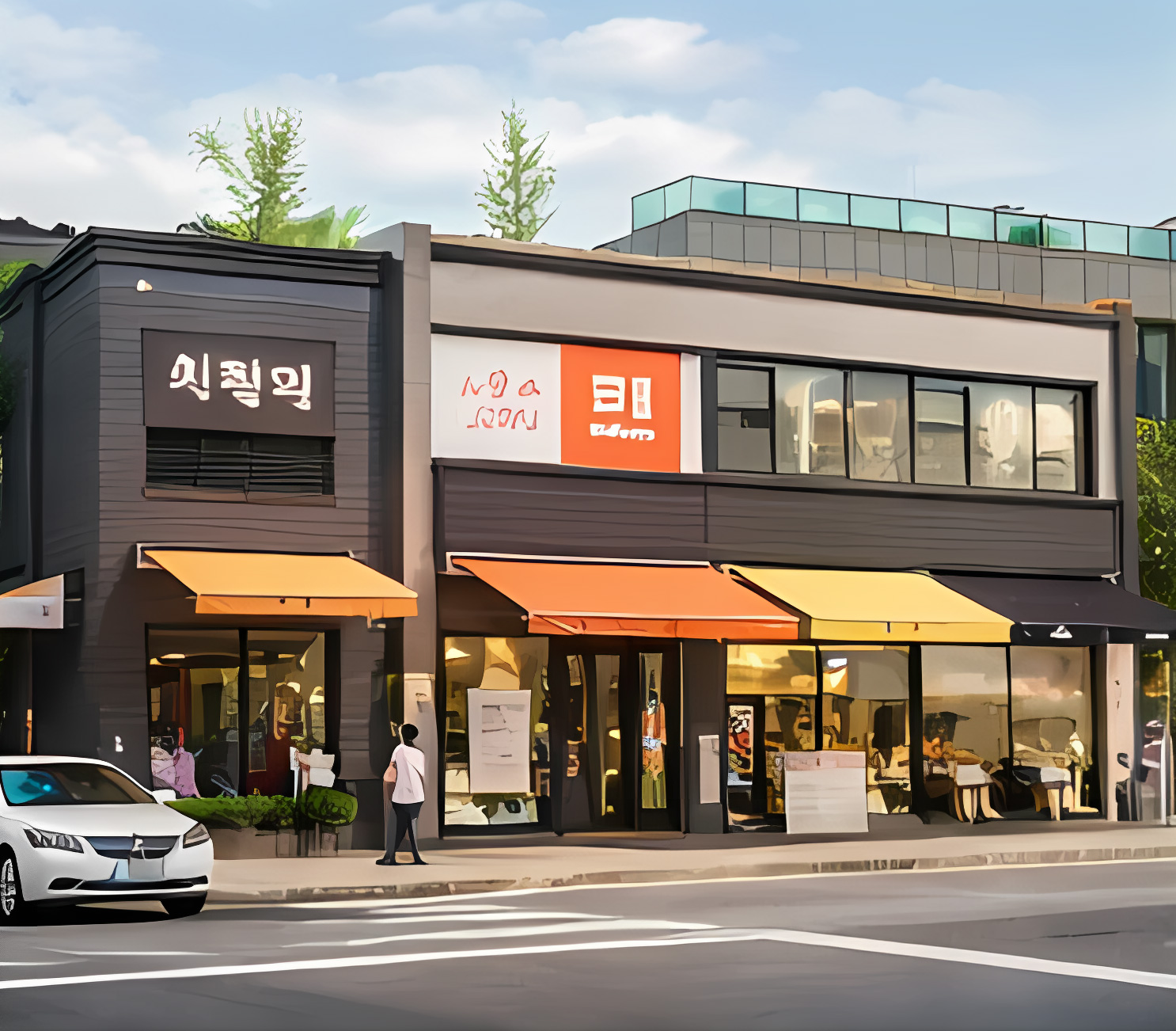 금촌동 학원가 상가 사진 1