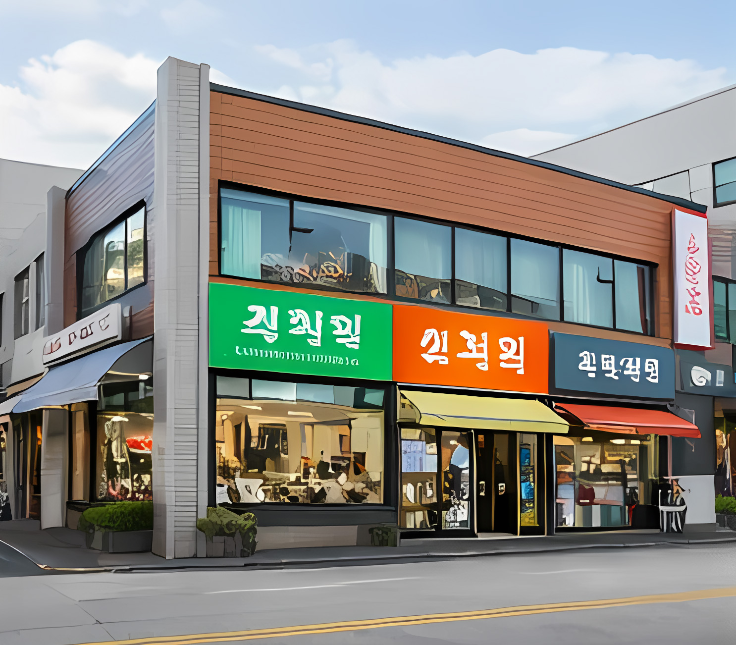 와동동 대단지앞 상가 사진 1