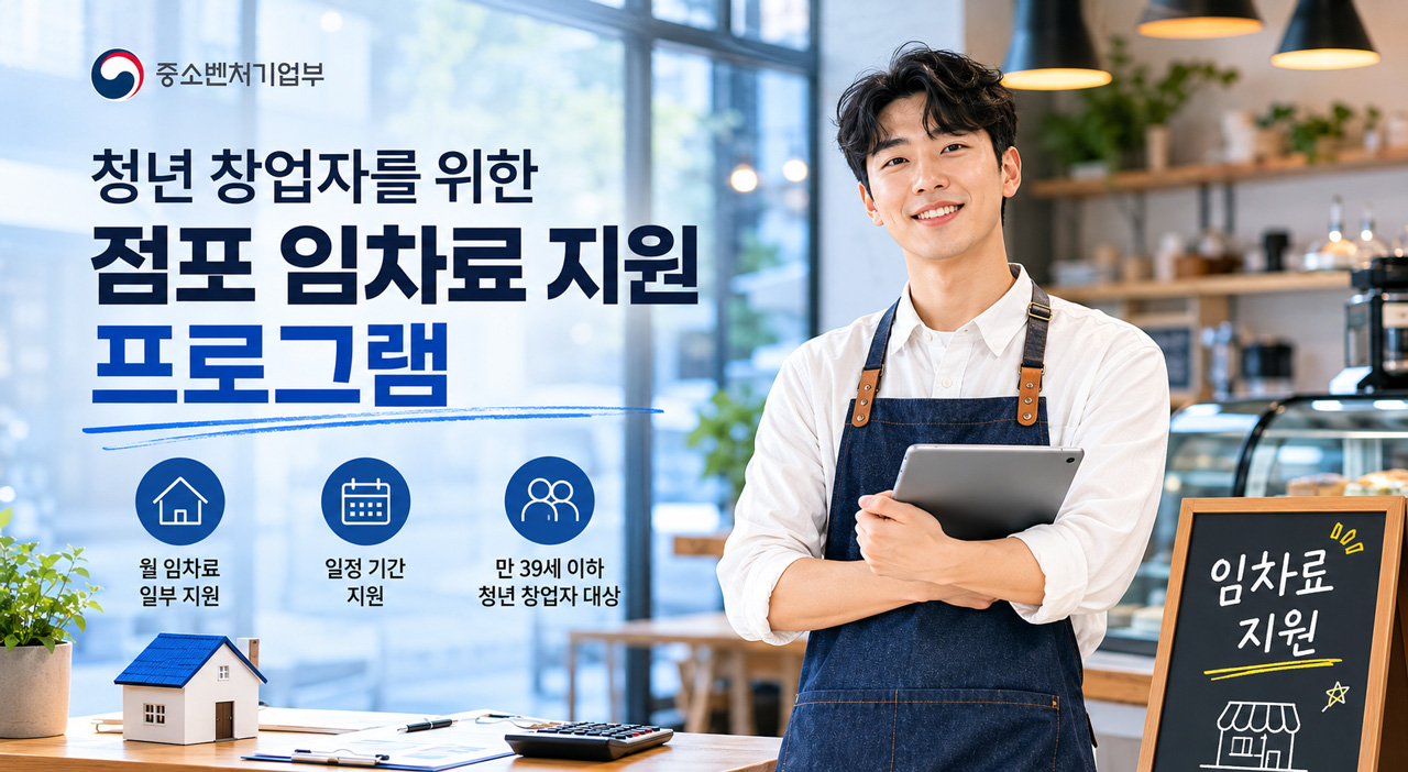 청년 창업자를 위한 점포 임차료 지원 프로그램