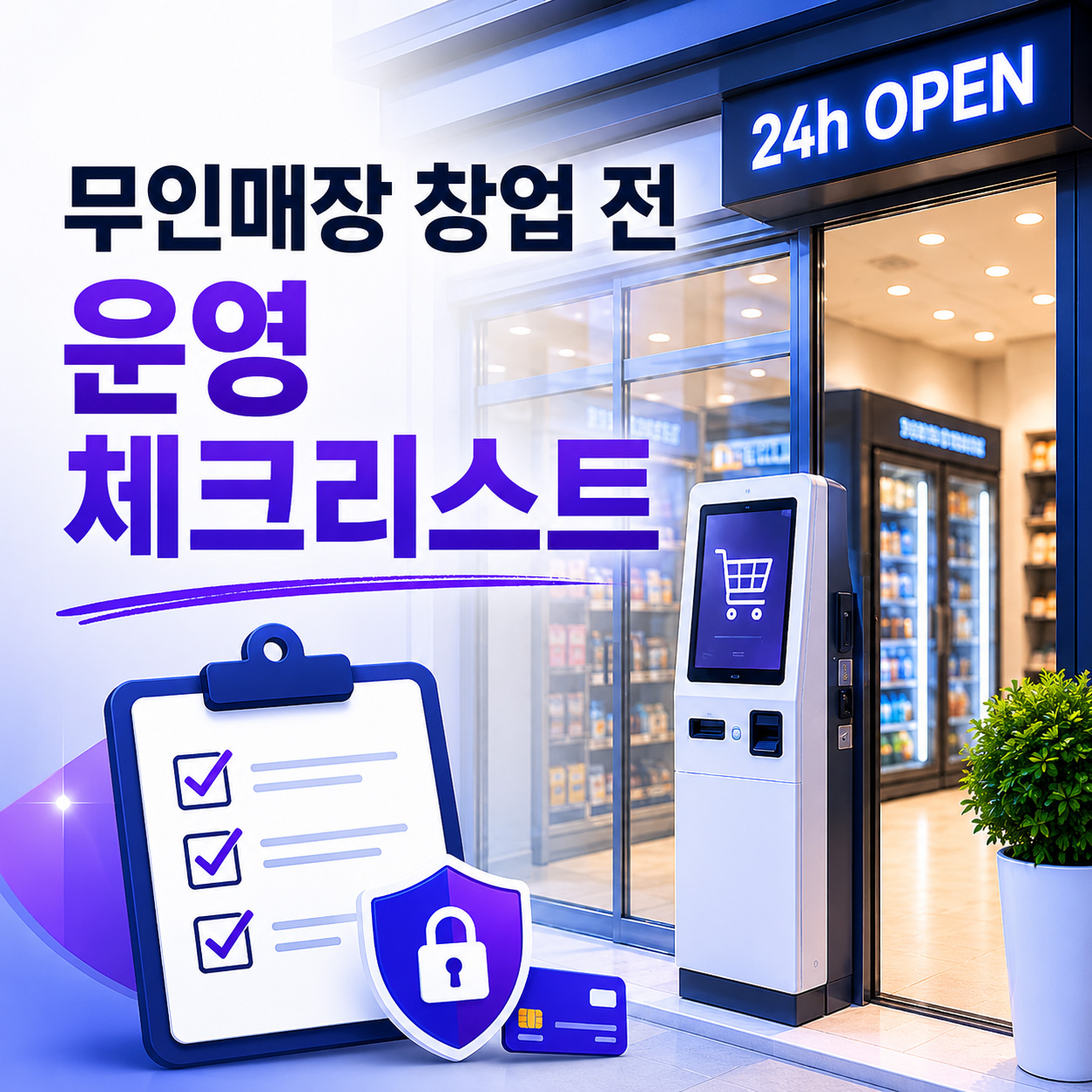 무인매장 창업 전 반드시 확인해야 할 운영 체크리스트